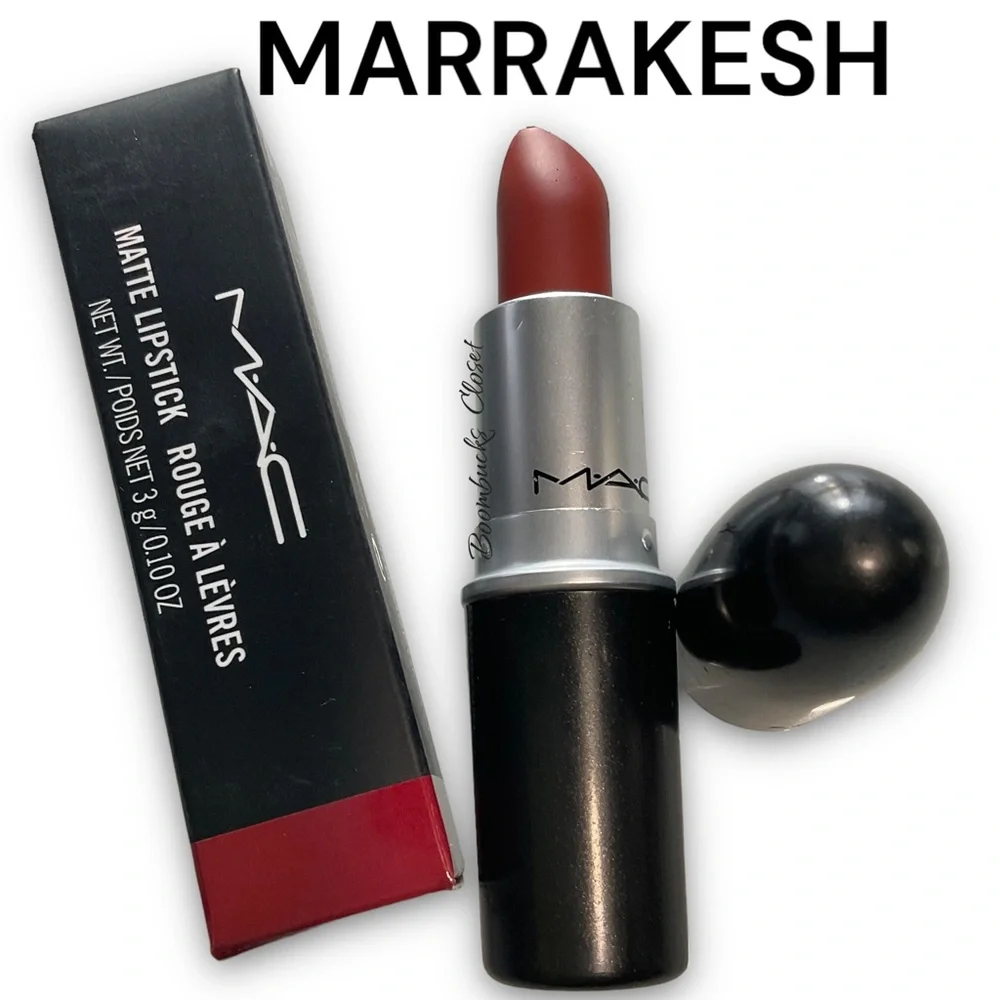 MAC MATTE Lipstick MARRAKESH. Intense orange brown Bestseller